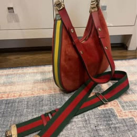 Gucci Large Attaché Shoulder Bag NEW - Picture 4 of 8